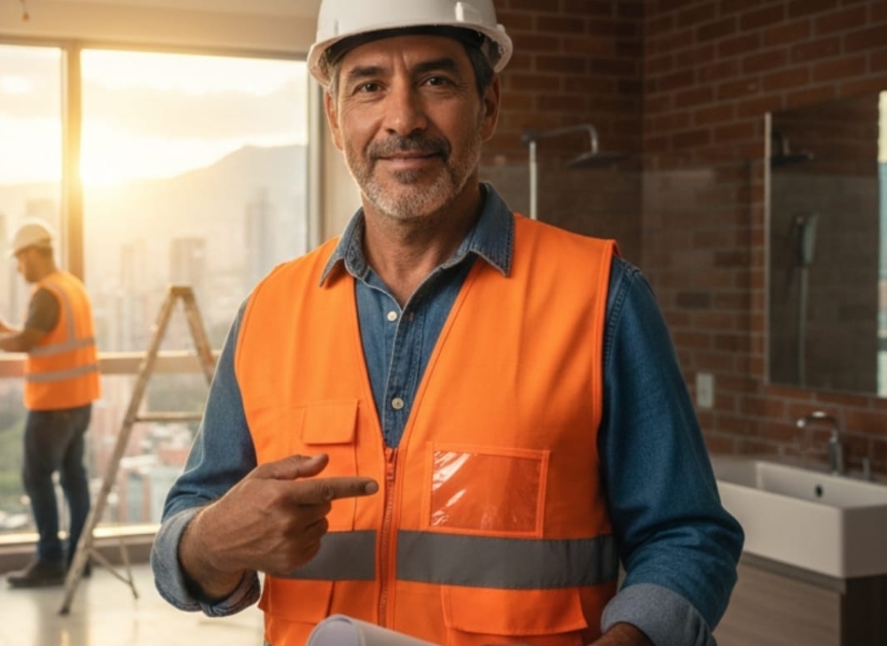Liderazgo Técnico en Acabados y Renovación Maestro de Obra para Remodelación Residencial ​Medellín, Antioquia - Colombia